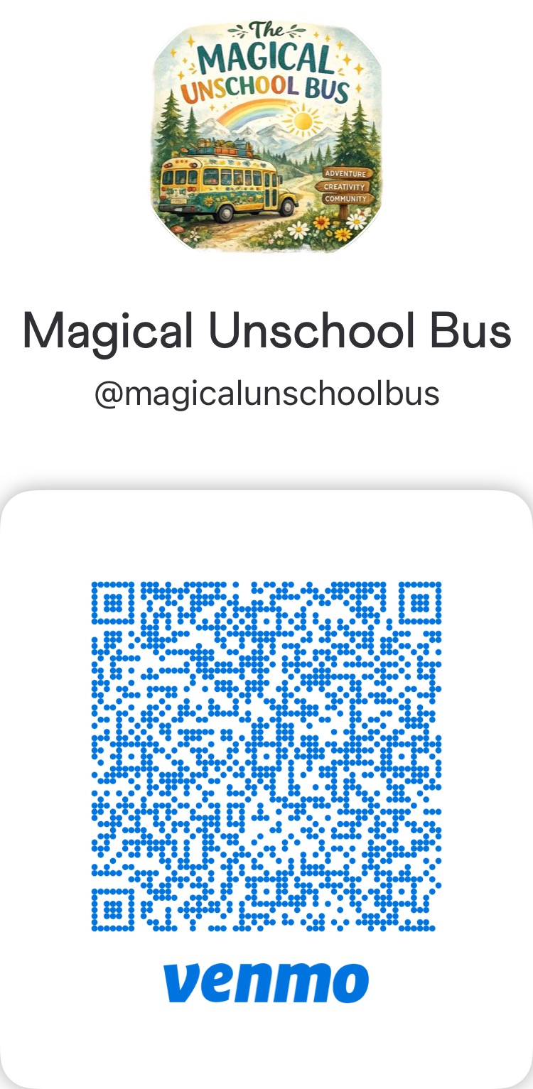 Venmo QR code for @magicalunschoolbus